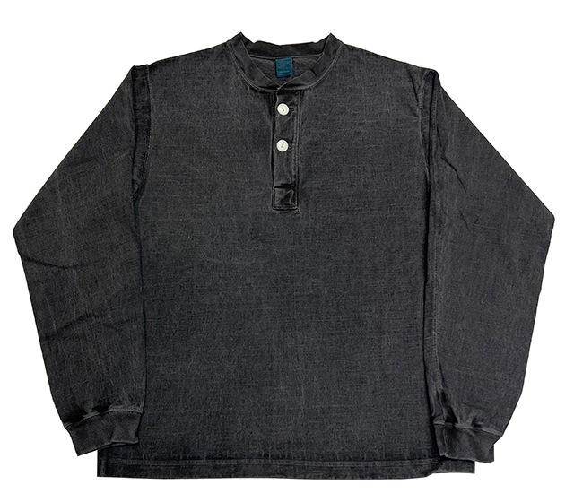Good On ���åɥ���L/S HEAVY HENLY TEE  (PIGMENT DYE)��Ĺµ���إӡ� �إ�꡼T����ġ�2����P-BLACK/P-NATURAL��