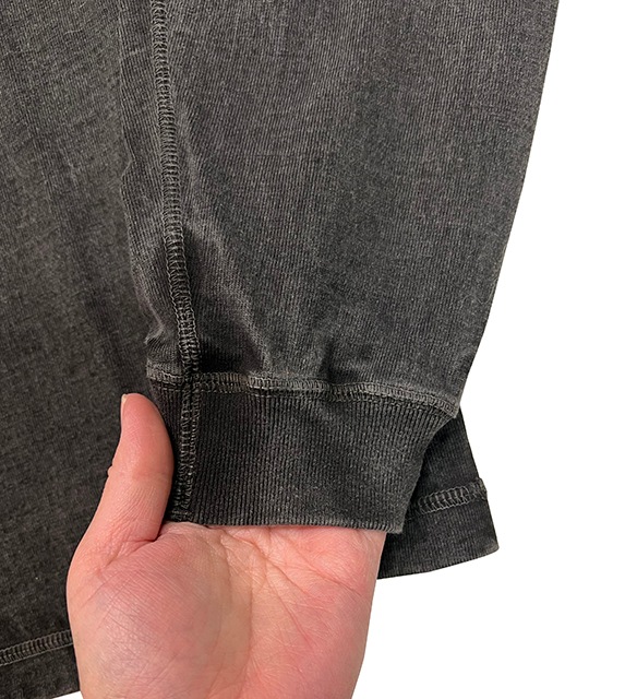 Good On ���åɥ���L/S HEAVY HENLY TEE  (PIGMENT DYE)��Ĺµ���إӡ� �إ�꡼T����ġ�2����P-BLACK/P-NATURAL��