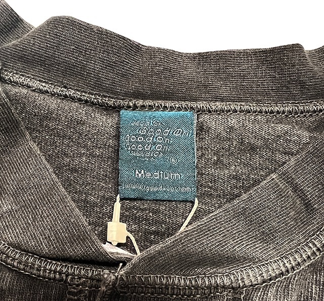 Good On ���åɥ���L/S HEAVY HENLY TEE  (PIGMENT DYE)��Ĺµ���إӡ� �إ�꡼T����ġ�2����P-BLACK/P-NATURAL��