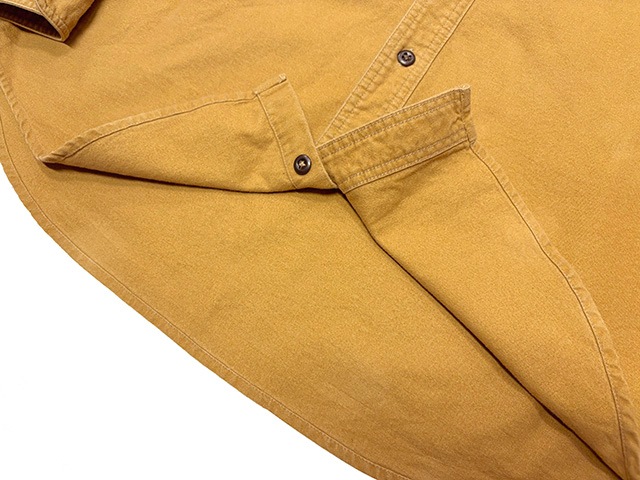 ��SALE 30%OFF�� FILSON �ե��륽��Cotton Flannel Shirts ���åȥ� �ե��ͥ� ����ġ�col:MUSTARD��size:XL��COTTON100%����USED �桼���ɡۡ���šۡ�Ź�޻����Բġ�