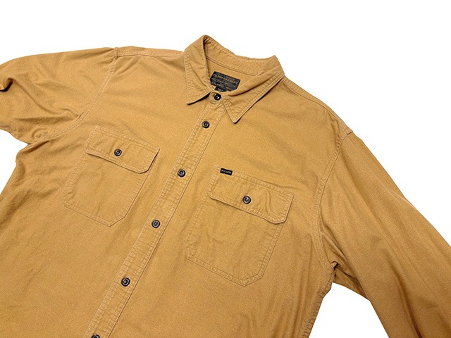 ��SALE 30%OFF�� FILSON �ե��륽��Cotton Flannel Shirts ���åȥ� �ե��ͥ� ����ġ�col:MUSTARD��size:XL��COTTON100%����USED �桼���ɡۡ���šۡ�Ź�޻����Բġ�