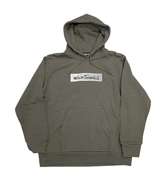 WILD THINGS �磻��ɥ��󥰥���BOX RFE HOODY �ѡ�������3����LEAF/BLACK/GREY��