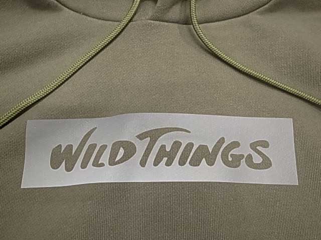 WILD THINGS �磻��ɥ��󥰥���BOX RFE HOODY �ѡ�������3����LEAF/BLACK/GREY��