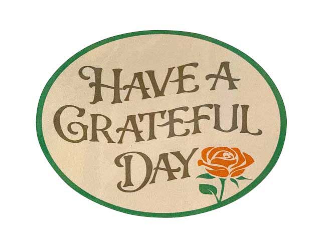 HAVE A GRATEFUL DAY �ϥ� �� ���쥤�ȥե� �ǥ���STICKER PACK #3 ���ƥå����ѥå���5�祻�åȡ��ѿ�����GOWEST��GOHEMP