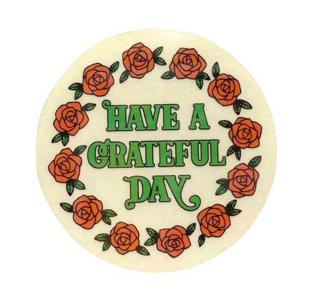 HAVE A GRATEFUL DAY �ϥ� �� ���쥤�ȥե� �ǥ���STICKER PACK #3 ���ƥå����ѥå���5�祻�åȡ��ѿ�����GOWEST��GOHEMP
