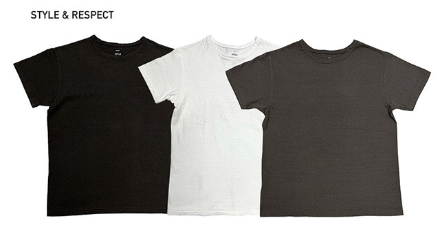�ڿ���BLACK��STYLE & RESPECT ������������ꥹ�ڥ��ȡ�S/S T-Shirts ȾµT�����  Made in JAPAN��3����SUMIKURO/WHITE/BLACK��2026SS