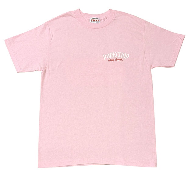 PORKCHOP GARAGE SUPPLY �ݡ�������å� ���졼�����ץ饤��PORK BACK TEE �ݡ����Хå� T����ġ�Ⱦµ��6��(WHITE/BLACK/PINK/CREAM/SAND/BLUE)��2026SS