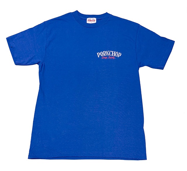 PORKCHOP GARAGE SUPPLY �ݡ�������å� ���졼�����ץ饤��PORK BACK TEE �ݡ����Хå� T����ġ�Ⱦµ��6��(WHITE/BLACK/PINK/CREAM/SAND/BLUE)��2026SS