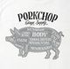 PORKCHOP GARAGE SUPPLY �ݡ�������å� ���졼�����ץ饤��PORK BACK TEE �ݡ����Хå� T����ġ�Ⱦµ��6��(WHITE/BLACK/PINK/CREAM/SAND/BLUE)��2026SS