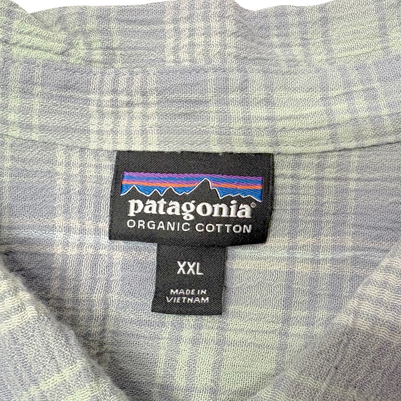 ��SALE 20%OFF�� patagonia �ѥ����˥���S/S SHIRTS ���硼�ȥ��꡼�� ����ġ�col.LIGHT BLUE��size:XXL�����åȥ��Ǻࡡ���ܴ����ϡ���USED �桼���ɡۡ���šۡ�Ź�޻����Բġ�