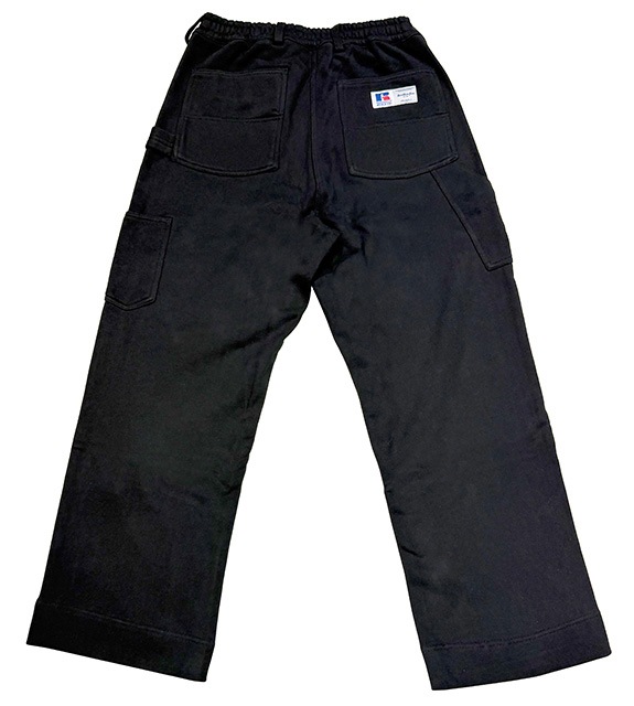 RUSSELL �� BerBerJin����å���ߥ٥�٥른�� Pro Cotton LOOPBACK TERRY DOUBLE LNEE SWEAT PANT���롼�ץХå��ƥ꡼�������å� ���֥�ˡ� �������åȥѥ�ġ�2����BLACK/NAVY�˥����