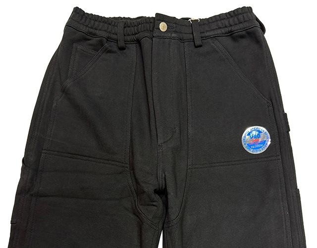 RUSSELL �� BerBerJin����å���ߥ٥�٥른�� Pro Cotton LOOPBACK TERRY DOUBLE LNEE SWEAT PANT���롼�ץХå��ƥ꡼�������å� ���֥�ˡ� �������åȥѥ�ġ�2����BLACK/NAVY�˥����