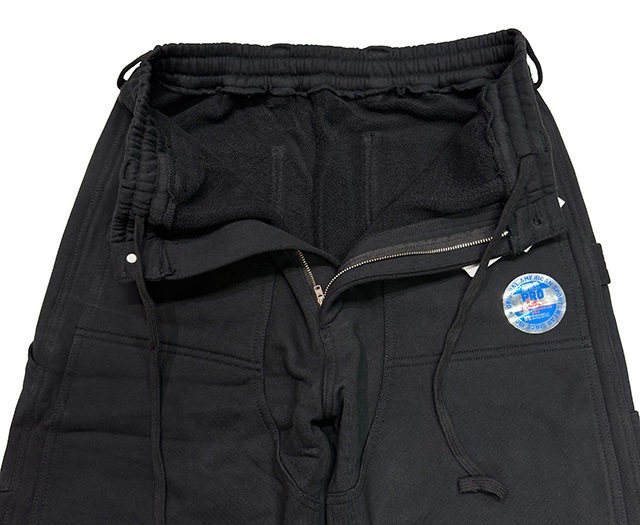 RUSSELL �� BerBerJin����å���ߥ٥�٥른�� Pro Cotton LOOPBACK TERRY DOUBLE LNEE SWEAT PANT���롼�ץХå��ƥ꡼�������å� ���֥�ˡ� �������åȥѥ�ġ�2����BLACK/NAVY�˥����