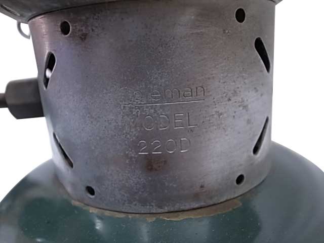1951ǯ��¤��Coleman ������ޥ� 220D ������ơ��� ��󥿥� GREEN 2�ޥ�ȥ��Antique ����ƥ������ۡ���š�