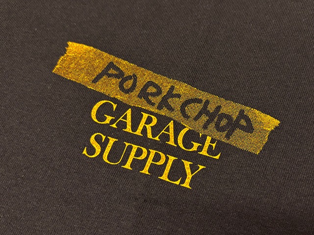 PORKCHOP GARAGE SUPPLY �ݡ�������å� ���졼�����ץ饤��NOTHING CHANGES TEE �ʥå��� ������ T����ġ�Ⱦµ��2����BLACK/GRAY/WHITE�ˡ�2025SS