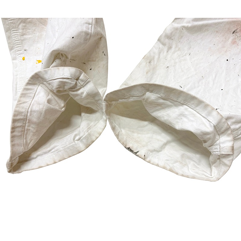 Dickies �ǥ��å�������Duck Carpenter Pants ���å� �����ڥ󥿡��ѥ�ġ��ڥ����ӡ�col.WHITE��size:W42��L30ɽ�����ڥ��󥿡��ѥ�ġ��ڥ󥭥ڥ���� ��USED �桼���ɡۡ���šۡ�Ź�޻����Բġ�