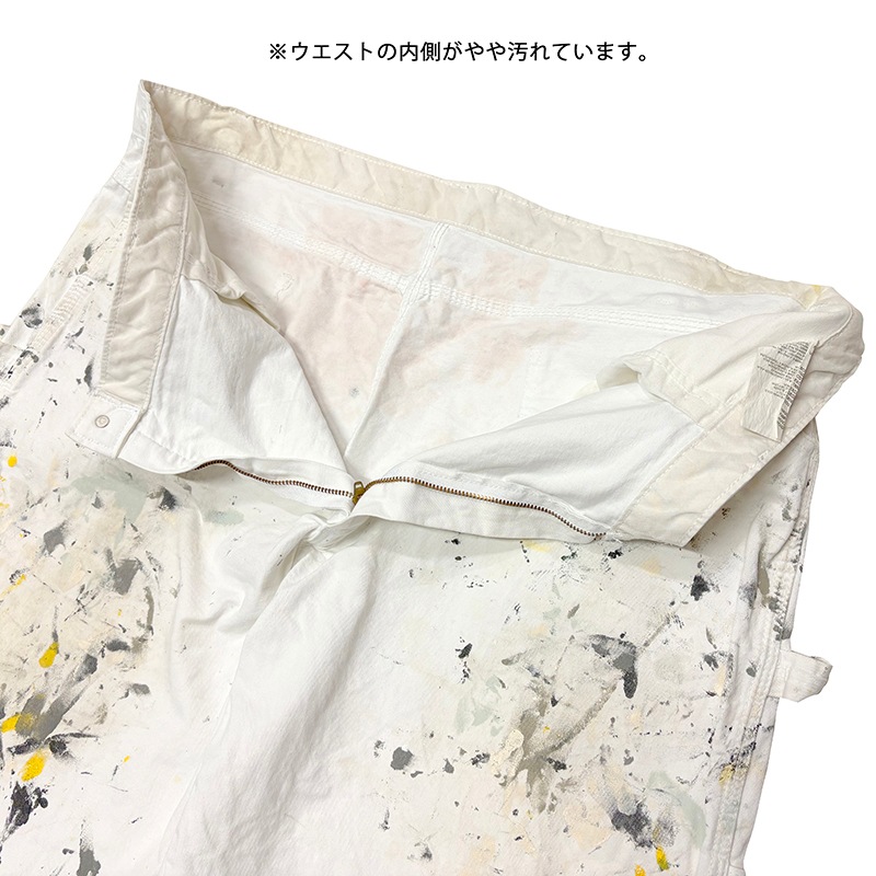 Dickies �ǥ��å�������Duck Carpenter Pants ���å� �����ڥ󥿡��ѥ�ġ��ڥ����ӡ�col.WHITE��size:W42��L30ɽ�����ڥ��󥿡��ѥ�ġ��ڥ󥭥ڥ���� ��USED �桼���ɡۡ���šۡ�Ź�޻����Բġ�