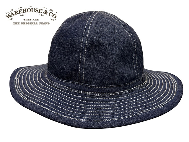 WAREHOUSE���������ϥ�����Lot 5250 ARMY HAT��(6PANEL)��INDIGO���ǥ˥� �����ߡ� �ϥå� 6�ѥͥ롡FREE SIZE����������NON WASH