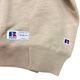 RUSSELL �� BerBerJin ��å���ߥ٥�٥른��Pro Cotton Slub Loopback Terry Brushed Elbow Patch Sweat �ץ����åȥ� ����� �롼�ץХå� �ƥ꡼ �֥�å���� ����ܡ��ѥå� �������åȡ�2��(BEIGE/PINK)�������