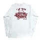 PORKCHOP GARAGE SUPPLY �ݡ�������å� ���졼�����ץ饤��PORK BACK L/S TEE���ݡ����Хå� ���󥰥��꡼�֡�Ĺµ��T����� 2����NAVY/WHITE��
