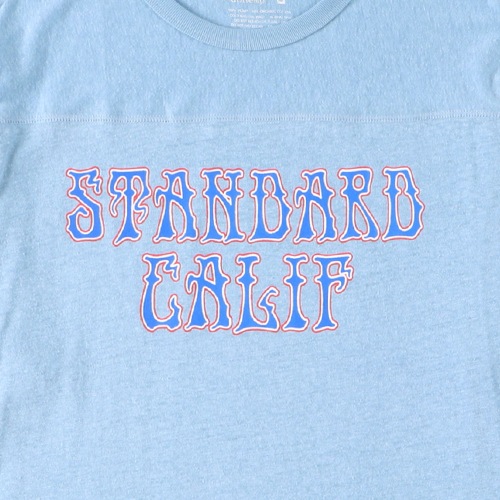 ��SALE 20%OFF�� GOHEMP �����إ�� �� STANDARD CALIFORNIA ����������ɥ���ե���˥���Dead Logo Football T��Ⱦµ��T����ġ�2����BLACK/WHITE)