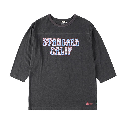 ��SALE 20%OFF�� GOHEMP �����إ�� �� STANDARD CALIFORNIA ����������ɥ���ե���˥���Dead Logo Football T��Ⱦµ��T����ġ�2����BLACK/WHITE)