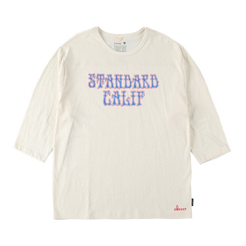 ��SALE 20%OFF�� GOHEMP �����إ�� �� STANDARD CALIFORNIA ����������ɥ���ե���˥���Dead Logo Football T��Ⱦµ��T����ġ�2����BLACK/WHITE)
