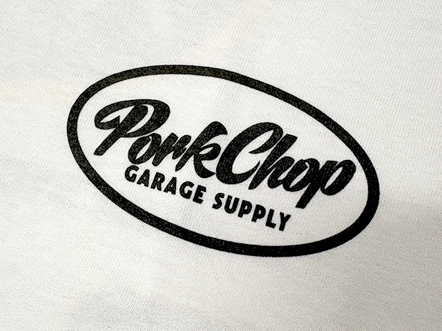 PORKCHOP GARAGE SUPPLY �ݡ�������å� ���졼�����ץ饤��PCGS BLOCK TEE PCGS �֥��å� T����ġ�Ⱦµ��4��(WHITE/BLACK/RED/GREEN)��2025SS