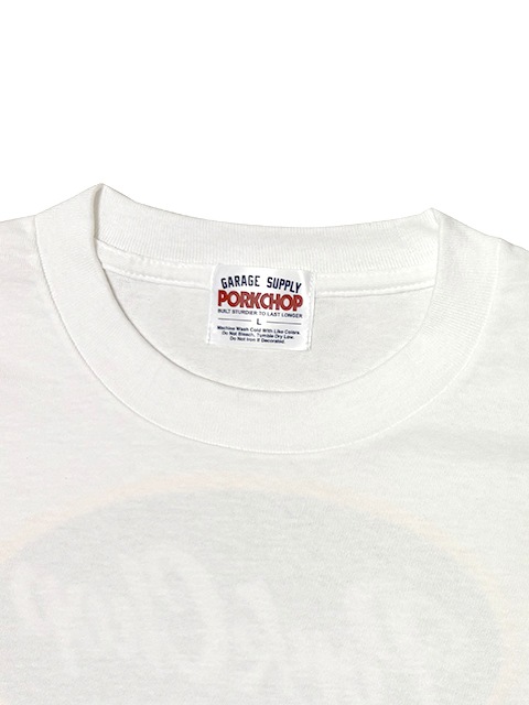 PORKCHOP GARAGE SUPPLY �ݡ�������å� ���졼�����ץ饤��PCGS BLOCK TEE PCGS �֥��å� T����ġ�Ⱦµ��4��(WHITE/BLACK/RED/GREEN)��2025SS