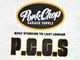PORKCHOP GARAGE SUPPLY �ݡ�������å� ���졼�����ץ饤��PCGS BLOCK TEE PCGS �֥��å� T����ġ�Ⱦµ��4��(WHITE/BLACK/RED/GREEN)��2025SS
