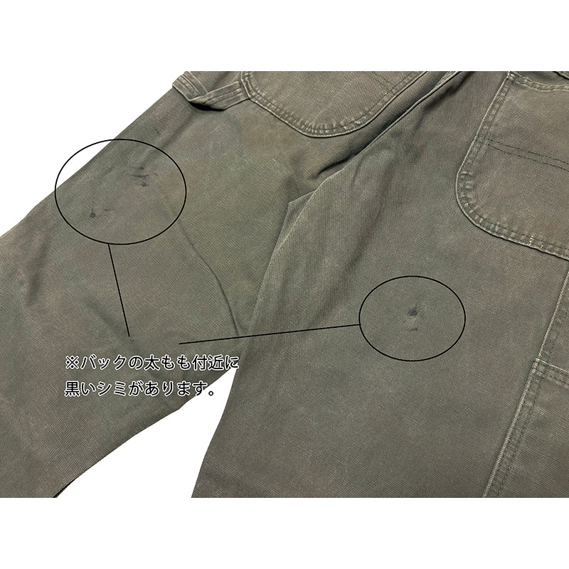 ��SALE 30%OFF��Dickies �ǥ��å�������Heavyweight Duck Carpenter Pants �إӡ��������� ���å� �����ڥ󥿡��ѥ�ġ�col.OLIVE��size:W32��L32ɽ�����ڥ��󥿡��ѥ�� ��USED �桼���ɡۡ���šۡ�Ź�޻����Բġ�
