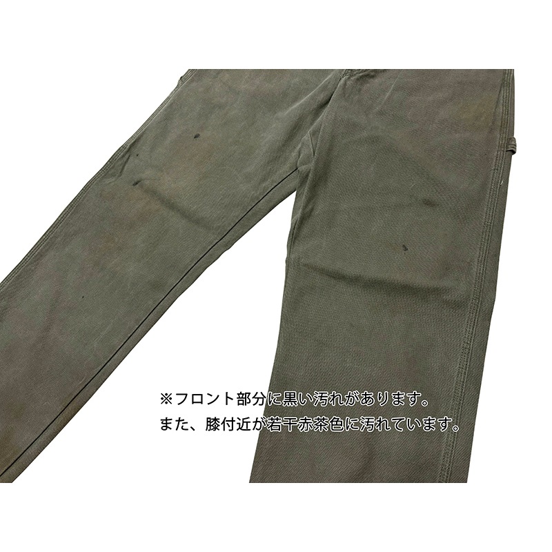 ��SALE 30%OFF��Dickies �ǥ��å�������Heavyweight Duck Carpenter Pants �إӡ��������� ���å� �����ڥ󥿡��ѥ�ġ�col.OLIVE��size:W32��L32ɽ�����ڥ��󥿡��ѥ�� ��USED �桼���ɡۡ���šۡ�Ź�޻����Բġ�