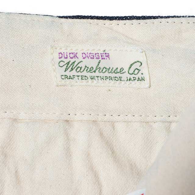 WAREHOUSE���������ϥ��� Lot 1204 CHINO SHORTS ���� ���硼�ġ�INDIGO DENIM ����ǥ����ǥ˥ࡡ�ϡ��եѥ��