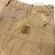 90s��Carhartt �����ϡ��ȡ�Double Knee Painter Shorts ���֥�ˡ� �ڥ��󥿡����硼�ġ�col.BROWN DUCK��size:W38ɽ����Made in U.S.A. ��VINTAGE �ӥ�ơ����ۡ���šۡ�Ź�޻����Բġ�