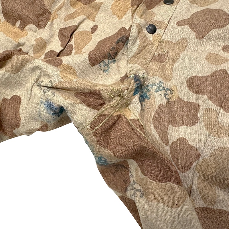 ��DEADSTOCK�� 40s U.S.M.C. P-44 Frog skin Camo Trousers �������size:W34ɽ��(����W35L29����)���ե��å������󡡥٥�ȥ롼�פ��ꡡ�ڥǥåɥ��ȥå��ۡ���š�