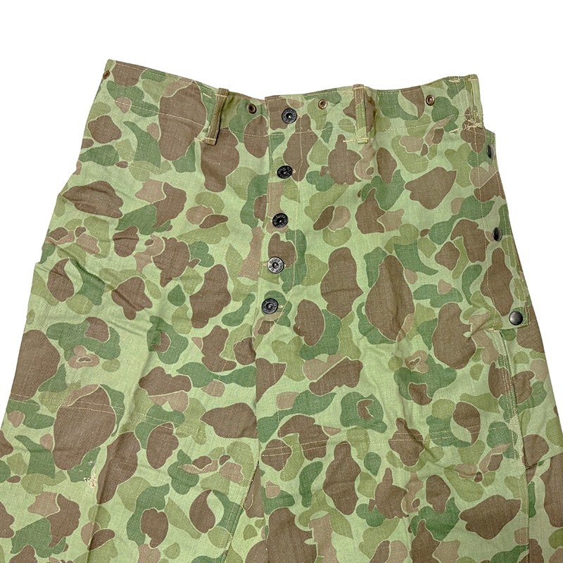��DEADSTOCK�� 40s U.S.M.C. P-44 Frog skin Camo Trousers �������size:W34ɽ��(����W35L29����)���ե��å������󡡥٥�ȥ롼�פ��ꡡ�ڥǥåɥ��ȥå��ۡ���š�