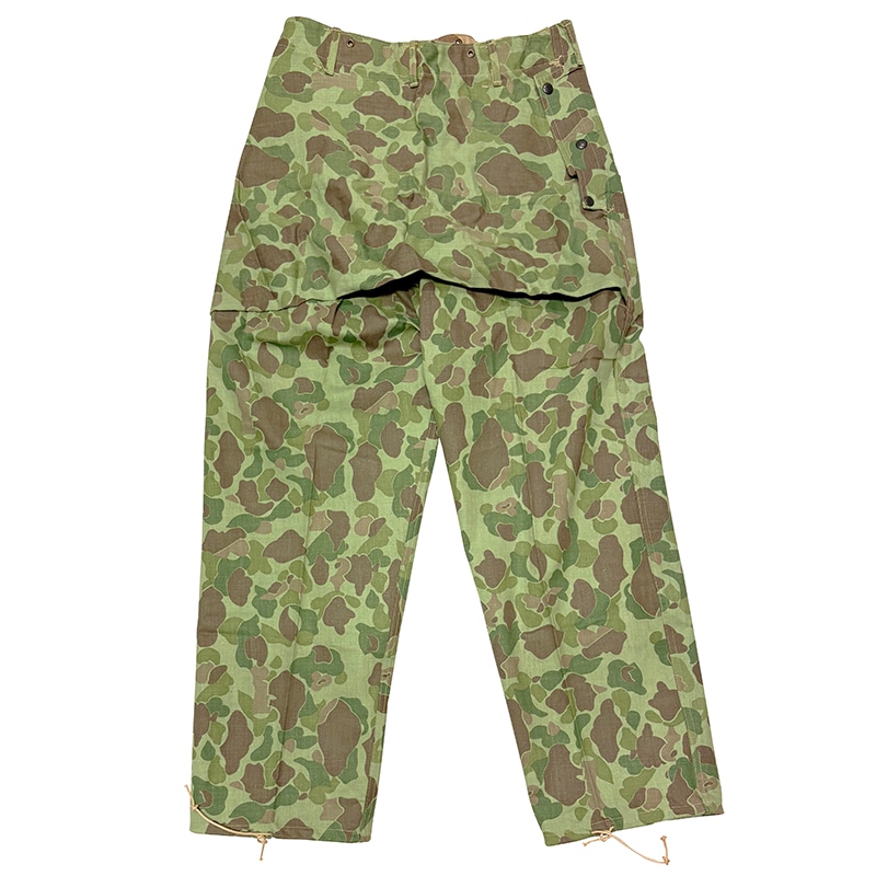 ��DEADSTOCK�� 40s U.S.M.C. P-44 Frog skin Camo Trousers �������size:W34ɽ��(����W35L29����)���ե��å������󡡥٥�ȥ롼�פ��ꡡ�ڥǥåɥ��ȥå��ۡ���š�