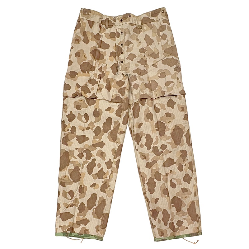 ��DEADSTOCK�� 40s U.S.M.C. P-44 Frog skin Camo Trousers �������size:W34ɽ��(����W35L29����)���ե��å������󡡥٥�ȥ롼�פ��ꡡ�ڥǥåɥ��ȥå��ۡ���š�