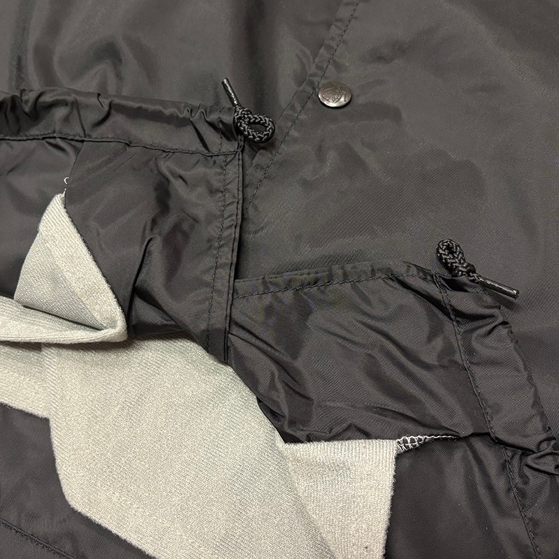 PORKCHOP GARAGE SUPPLY  �ݡ�������å� ���졼�� ���ץ饤��SC LOGO COACH JKT��SC���� ������ ���㥱�åȡ�BLACK �֥�å���2026FW