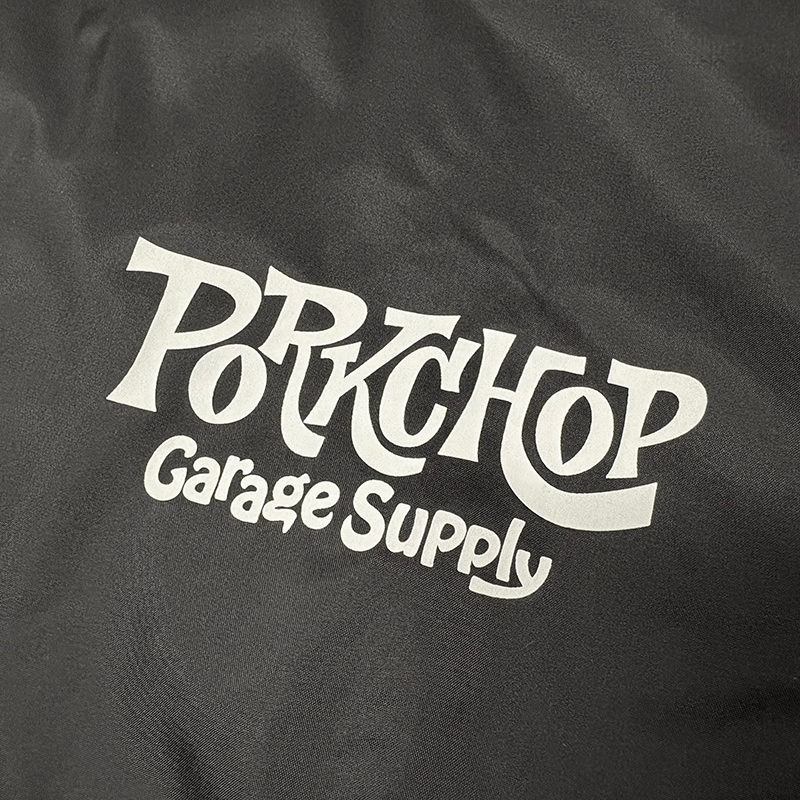 PORKCHOP GARAGE SUPPLY  �ݡ�������å� ���졼�� ���ץ饤��SC LOGO COACH JKT��SC���� ������ ���㥱�åȡ�BLACK �֥�å���2026FW