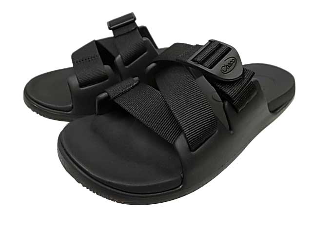Chaco ���㥳��Ws CHILLOS SLIDE ������ ���饤�ɡ�LADYS ��ǥ�������������롡BLACK �֥�å�