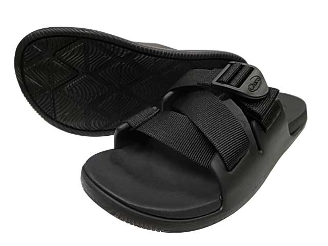 Chaco ���㥳��Ws CHILLOS SLIDE ������ ���饤�ɡ�LADYS ��ǥ�������������롡BLACK �֥�å�