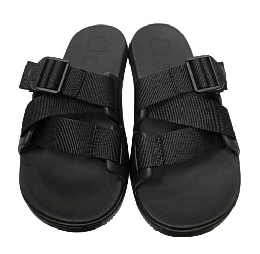 Chaco ���㥳��Ws CHILLOS SLIDE ������ ���饤�ɡ�LADYS ��ǥ�������������롡BLACK �֥�å�