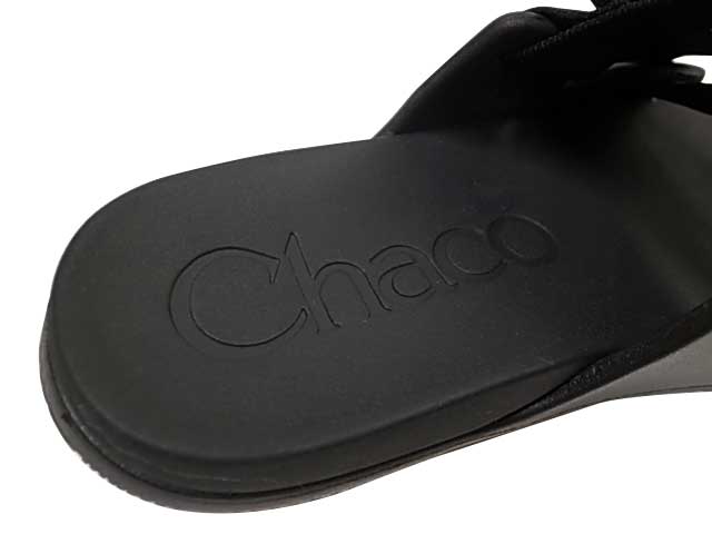 Chaco ���㥳��Ws CHILLOS SLIDE ������ ���饤�ɡ�LADYS ��ǥ�������������롡BLACK �֥�å�