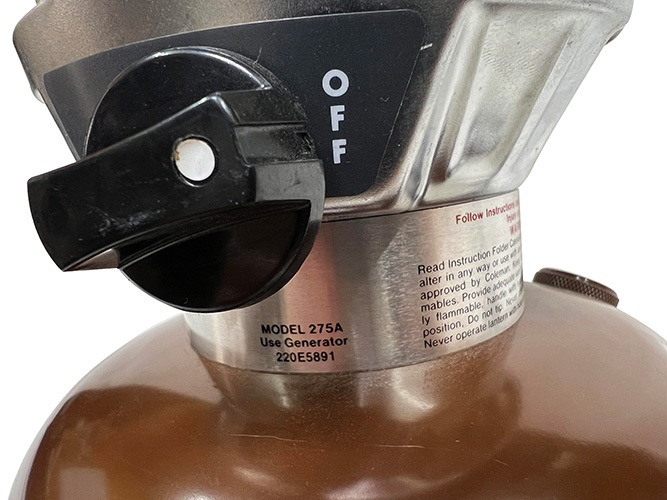 1983ǯ1����¤��Coleman ������ޥ� Model 275 ������ơ��� ��󥿥� �֥饦���Antique ����ƥ������ۡ���š�