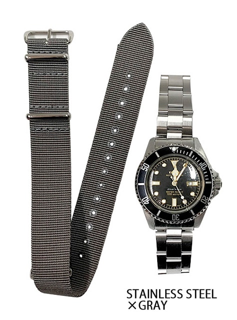 VAGUE WATCH �������������å���Diver's Son �����С�������2��(STAINLESS STEEL��KHAKI/STAINLESS STEEL��GRAY)���ӻ���