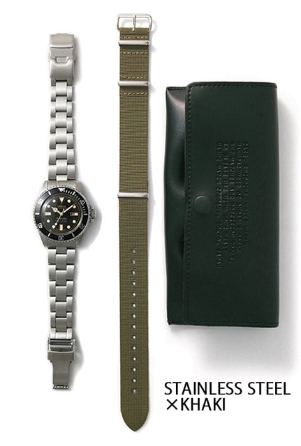 VAGUE WATCH �������������å���Diver's Son �����С�������2��(STAINLESS STEEL��KHAKI/STAINLESS STEEL��GRAY)���ӻ���
