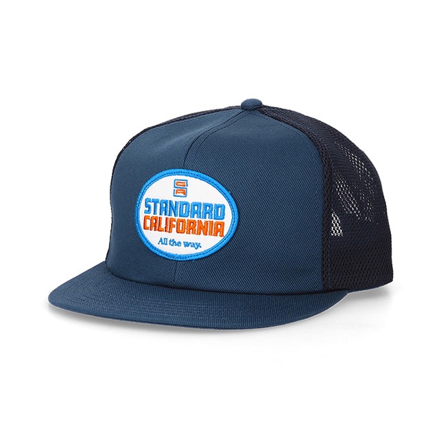 STANDARD CALIFORNIA ����������ɥ���ե���˥� SD Logo Patch Mesh Cap�������ѥå� ��å��奭��åס�3����Red/Black/Navy��