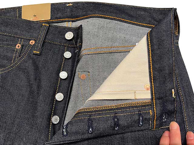 �ڤ�1����1���¤��Levi's �꡼�Х�����501XX 1947��ǥ롡LEVI'S VINTAGE CLOTHING��LVC��NON WASH �Υ󥦥��å��塡�ꥸ�åȡ��������˥å����åȥ�100%�����������ܥ���ե饤���ȡ��ȥХå��դ�