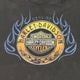 ��11��Harley-Davidson �ϡ��졼���ӥåɥ��� SHORT SLEEVE T-SHIRTS ���硼�ȥ��꡼�� T����ġ�col:BLACK��size:2XL����USED �桼���ɡۡ���šۡ�Ź�޻����Բġ�
